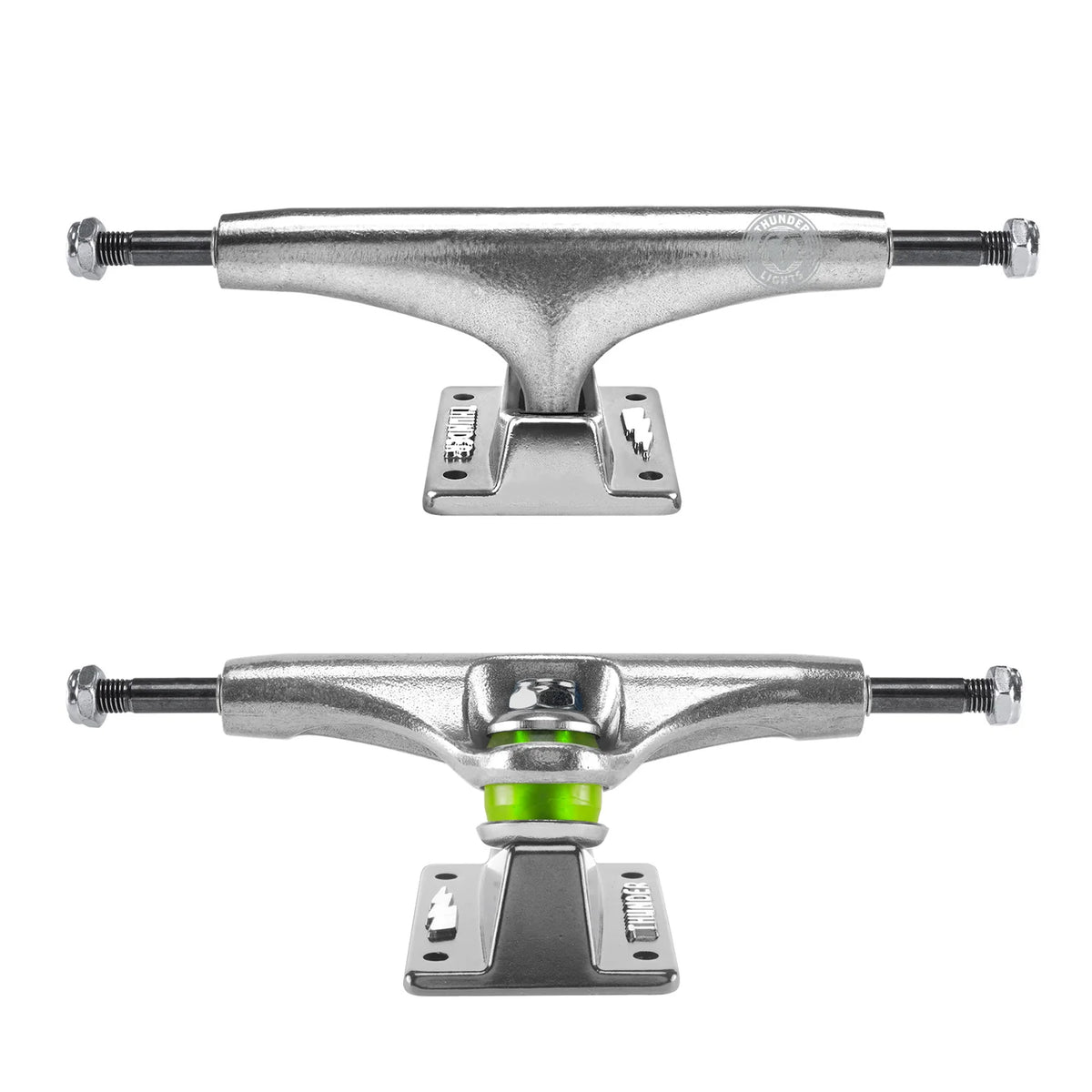Thunder Trucks 148 Lights Polished II Silver 8.25" Axle - Pair