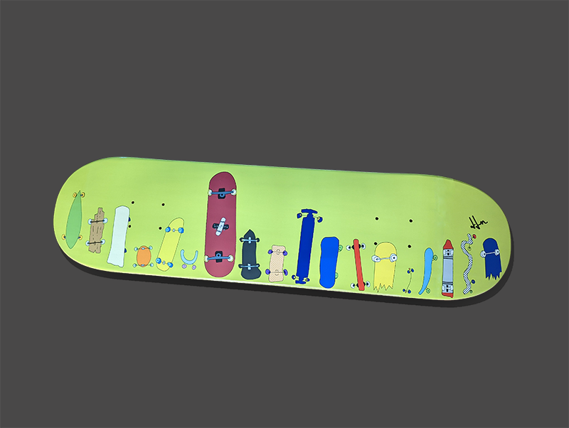 Meet the Cribbies! Skateboard Deck